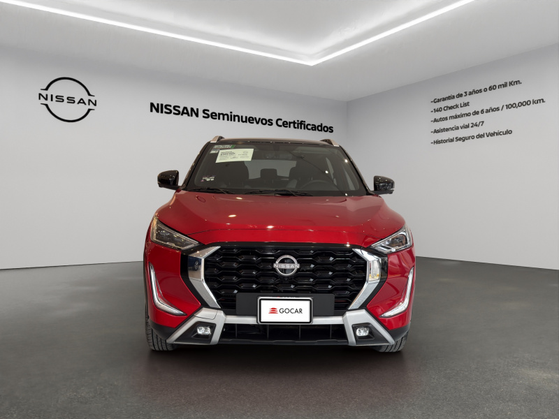 Nissan Magnite  5 pts. Exclusive, 1.0T, TM5, piel, RA-16 2025